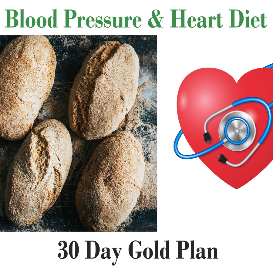 Blood Pressure & Heart Health Diet Plan- 30 Day Gold Plan