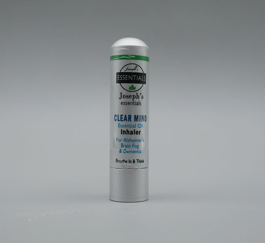 Forgetfulness Inhaler Clear Mind - Brain Booster Essential Oil Inhaler- Boost Memory Clarity ...