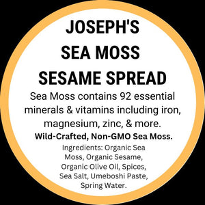 Sea Moss Sesame Spread - delicious Alkaline spread for bread and salads