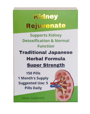 Kidney Rejuvenate: One-Week Kidney Rejuvenation Herbal Formula, Potent Kidney Supplement with Five Traditional Japanese Herbs, 35 Pills