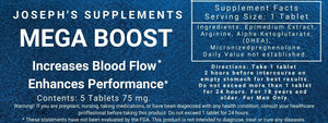 Mega Boost for Men - All Natural Libido